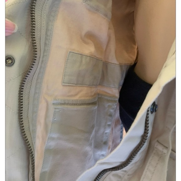 LANDSEND MILITARY JACKET Long Sleeve Canvas - Picture 8 of 9